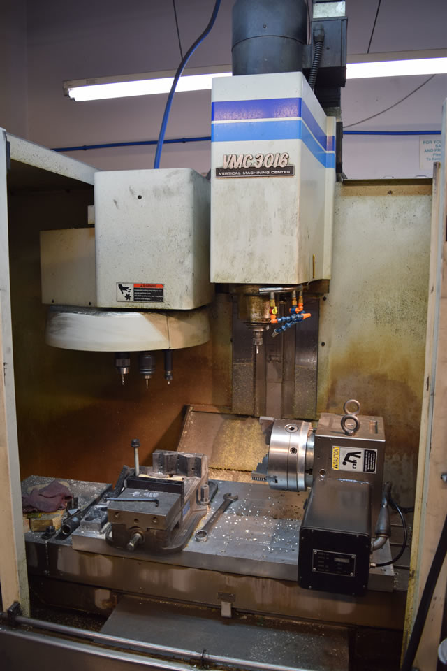 CNC Machining Equipment 4th Axis Mill